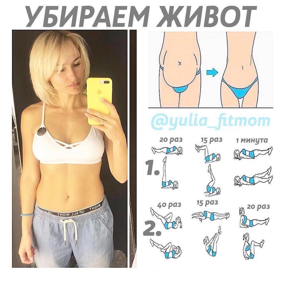 Подборка тренировок для красивой талии!