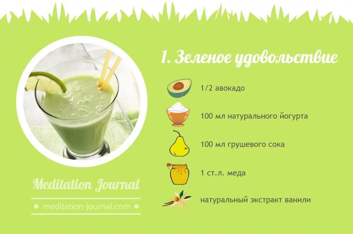 v UDiY jmao - Подборка полезных смузи