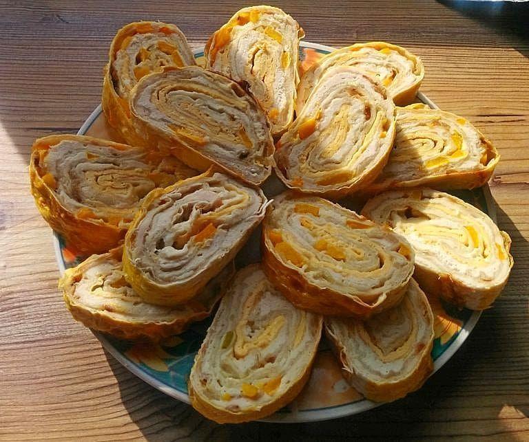 xL GsHrNePg - Рулет из лаваша с курицей и сыром