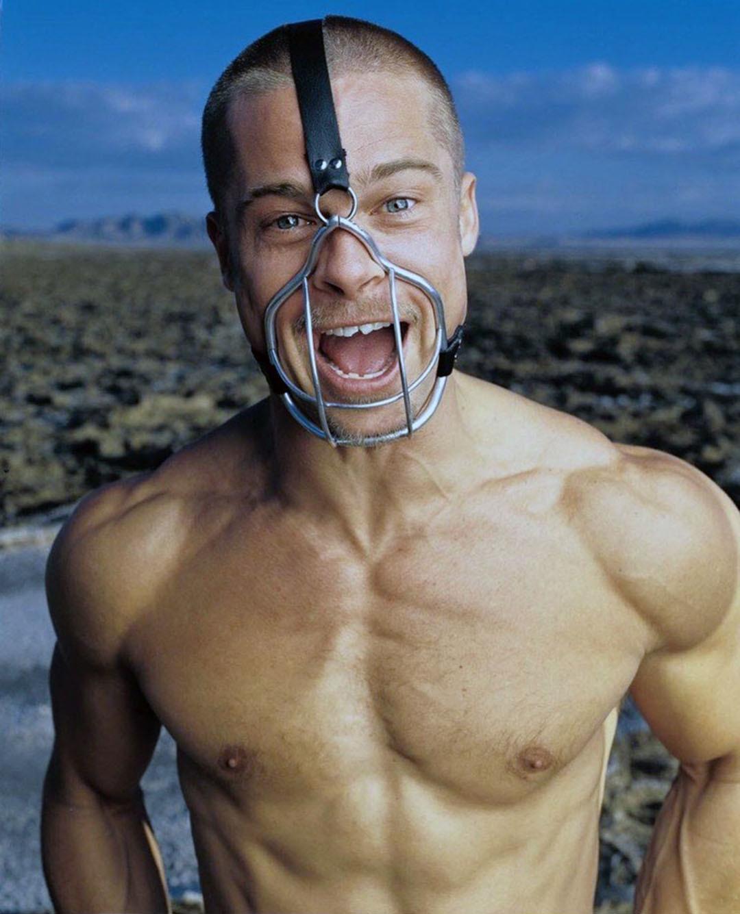35-летний Брэд Питт в необычной фотосессии