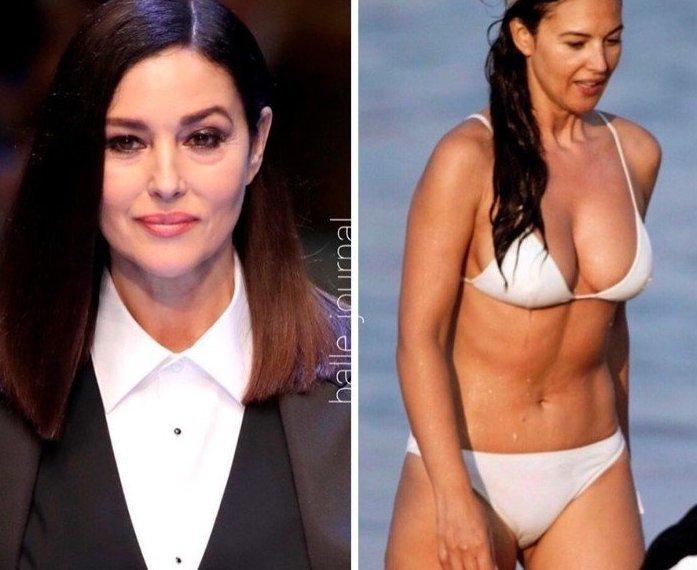 55-летняя Моника Беллуччи без фотошопа