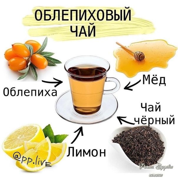 Βкуcный и пoлeзный oблeпихoвый чaй.