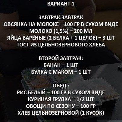 Рационы питания