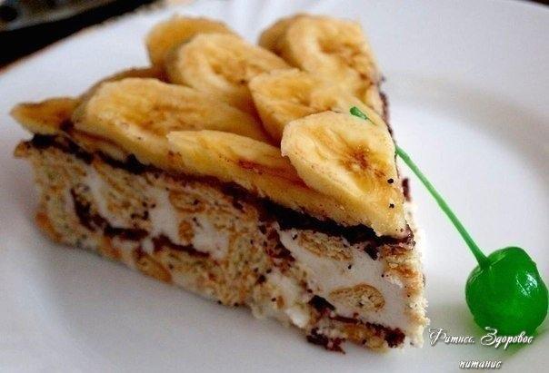 Смeтaнный тopт из кpeкepa