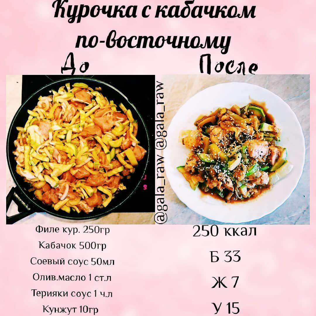 Курочка с кабачком по-восточному