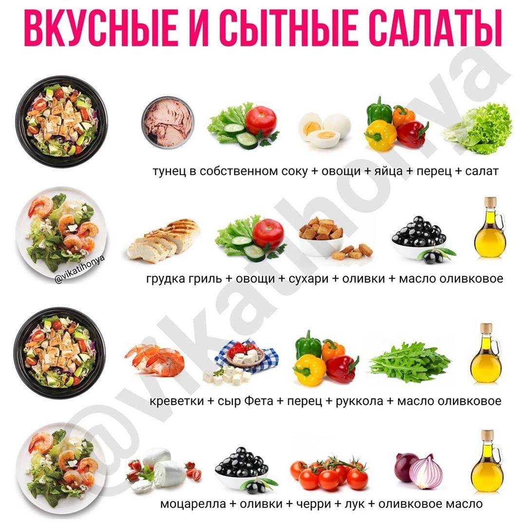 Подборка вкусных салатиков