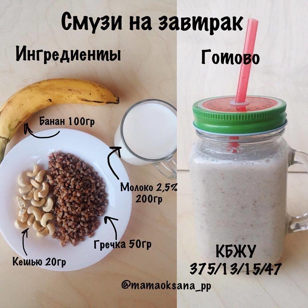 Смузи на завтрак