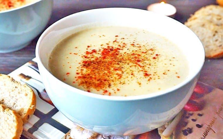 Грибной крем-суп с шампиньонами