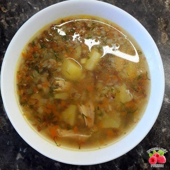 Гречневый супчик с курочкой