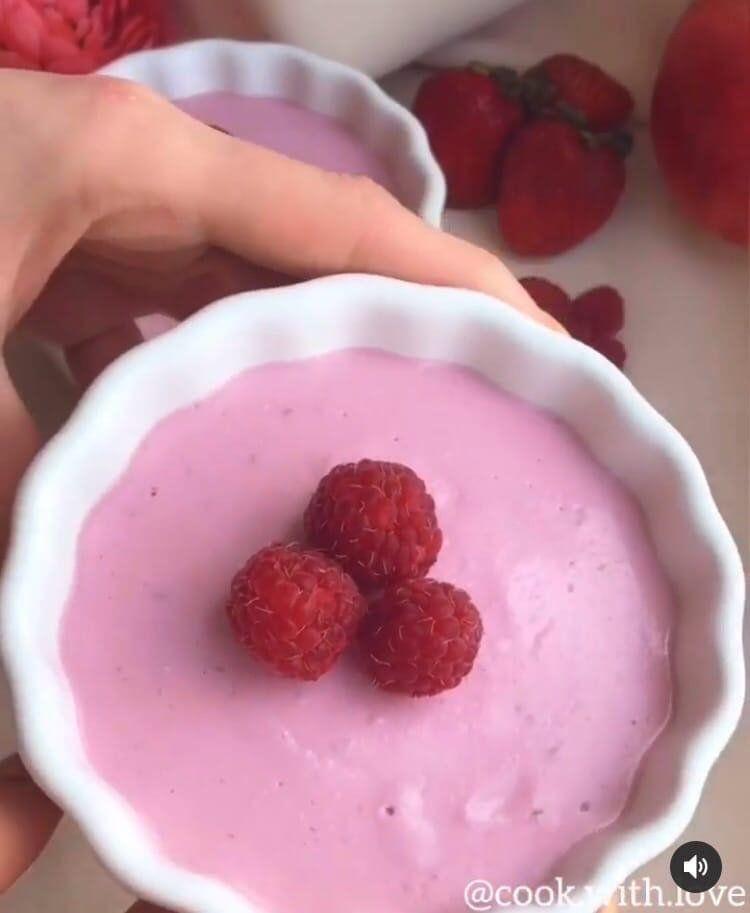Нежнейшее Малиновое ПП суфле