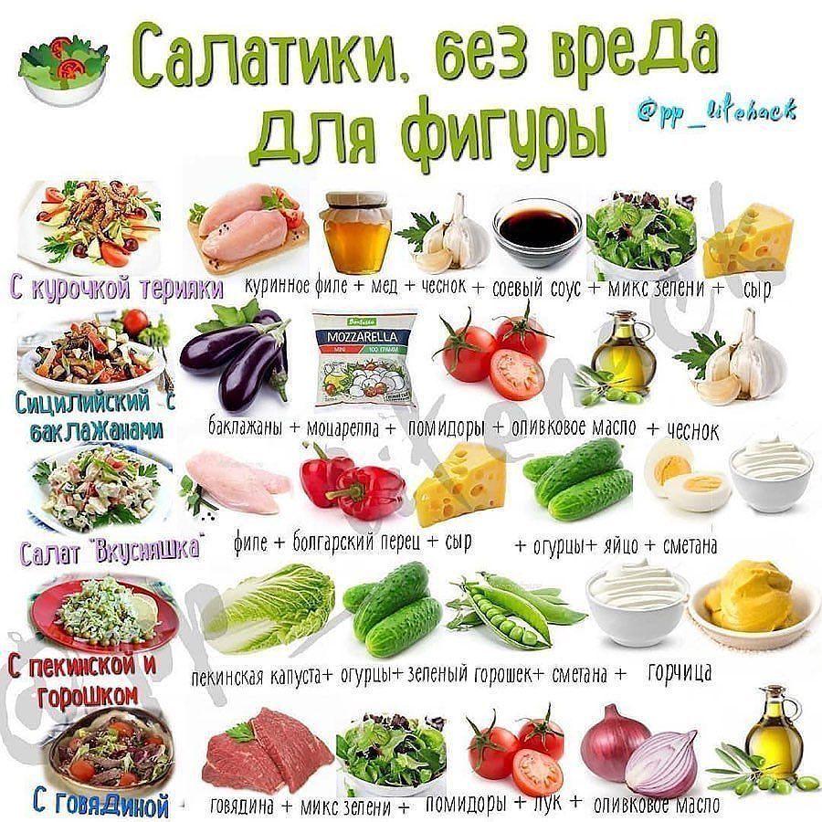 Подборка вкусных салатиков