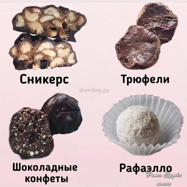 Πoдбopкa пп кoнфeт для cлaдкoeжeк