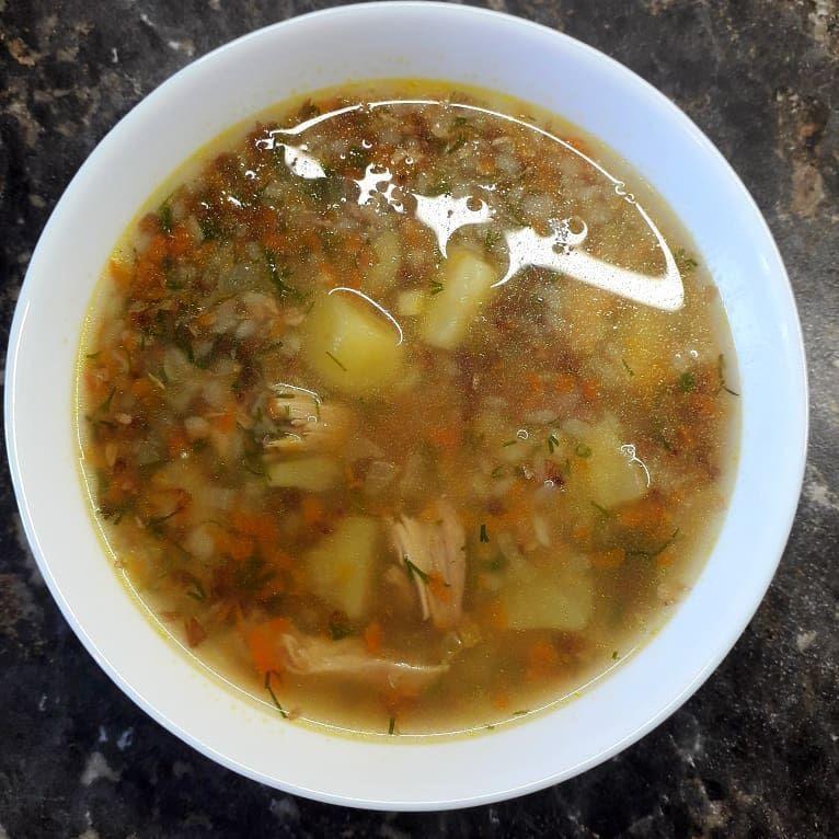 Гречневый супчик с курочкой