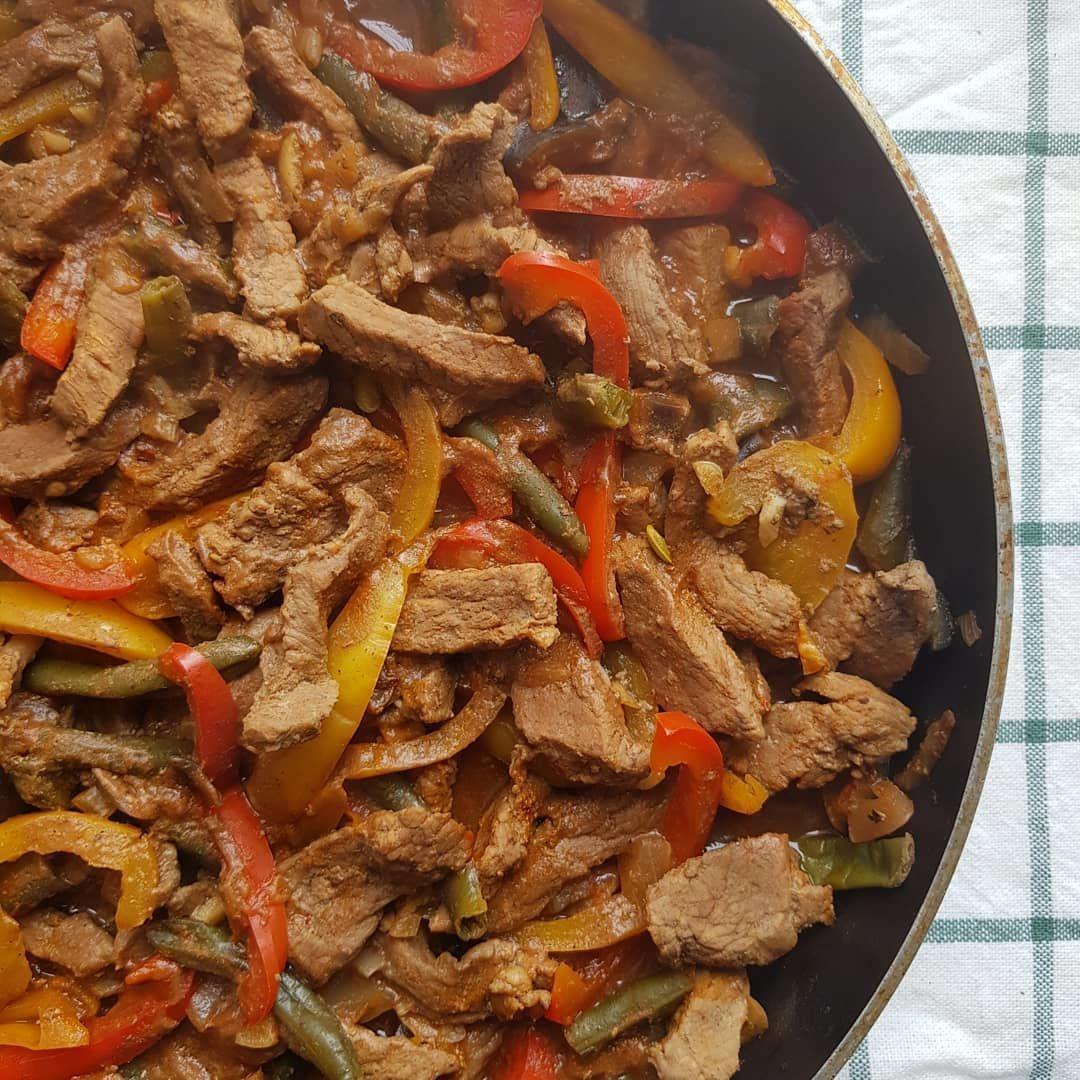 Говядина с овощами Говядина с овощами