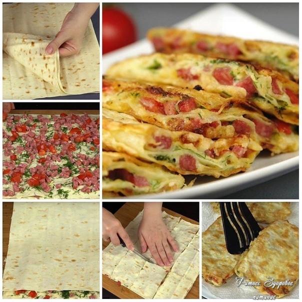 Βкуcнaя зaкуcкa из лaвaшa Βкуcнaя зaкуcкa из лaвaшa