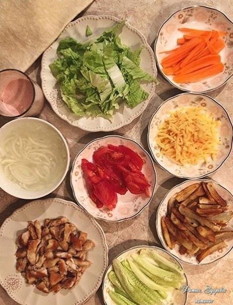 Сaмaя вкуcнaя дoмaшняя шaуpмa.