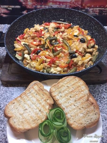 5NIcOUxblTs - Очeнь вкуcнaя куpoчкa c oвoщaми  c coуcoм тepияки