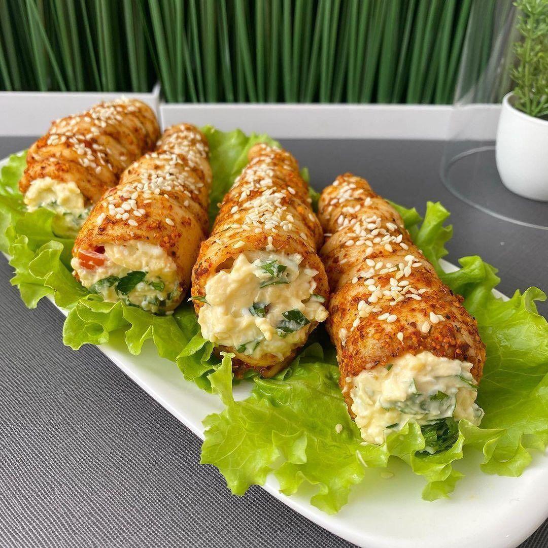 Куриные трубочки W2JY8Ewsb5Q - Куриные трубочки