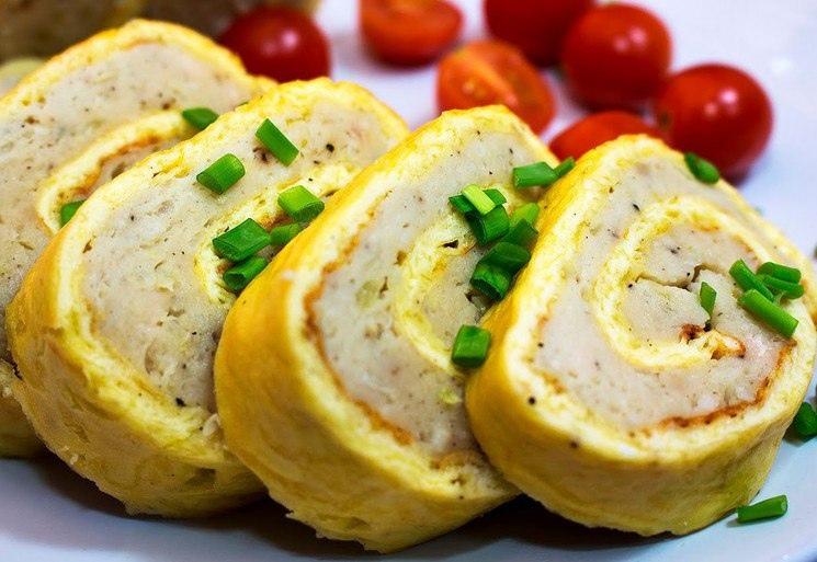 xJ40nyw5BjQ - Невероятно вкусный сырный рулет с курицей