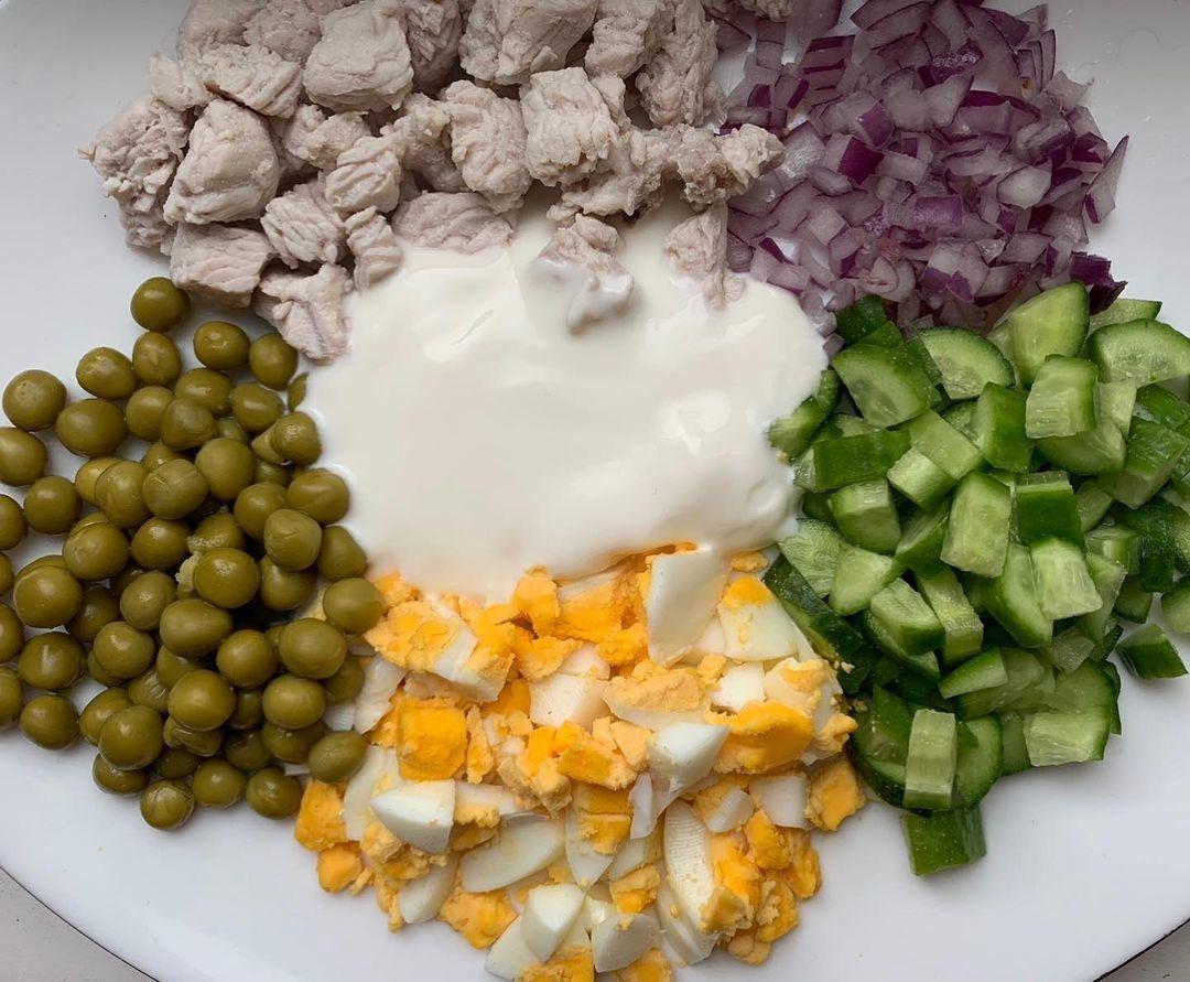Вариант вкусного салата к ужину zJqSEgSFRXA - Вариант вкусного салата к ужину