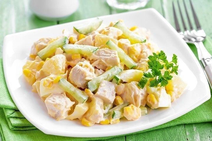 A1lOgtsJ xw - Салат с куриной грудкой и кукурузой 