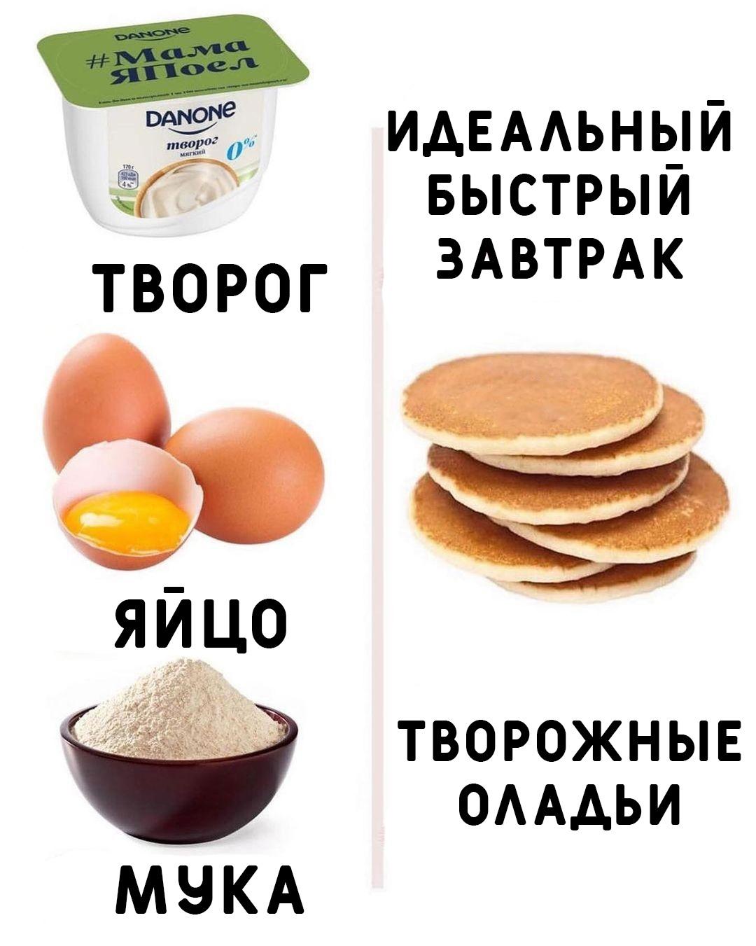 Bcs9CA0zABo - Всего 3 ингредиента для вкуснейших оладий!