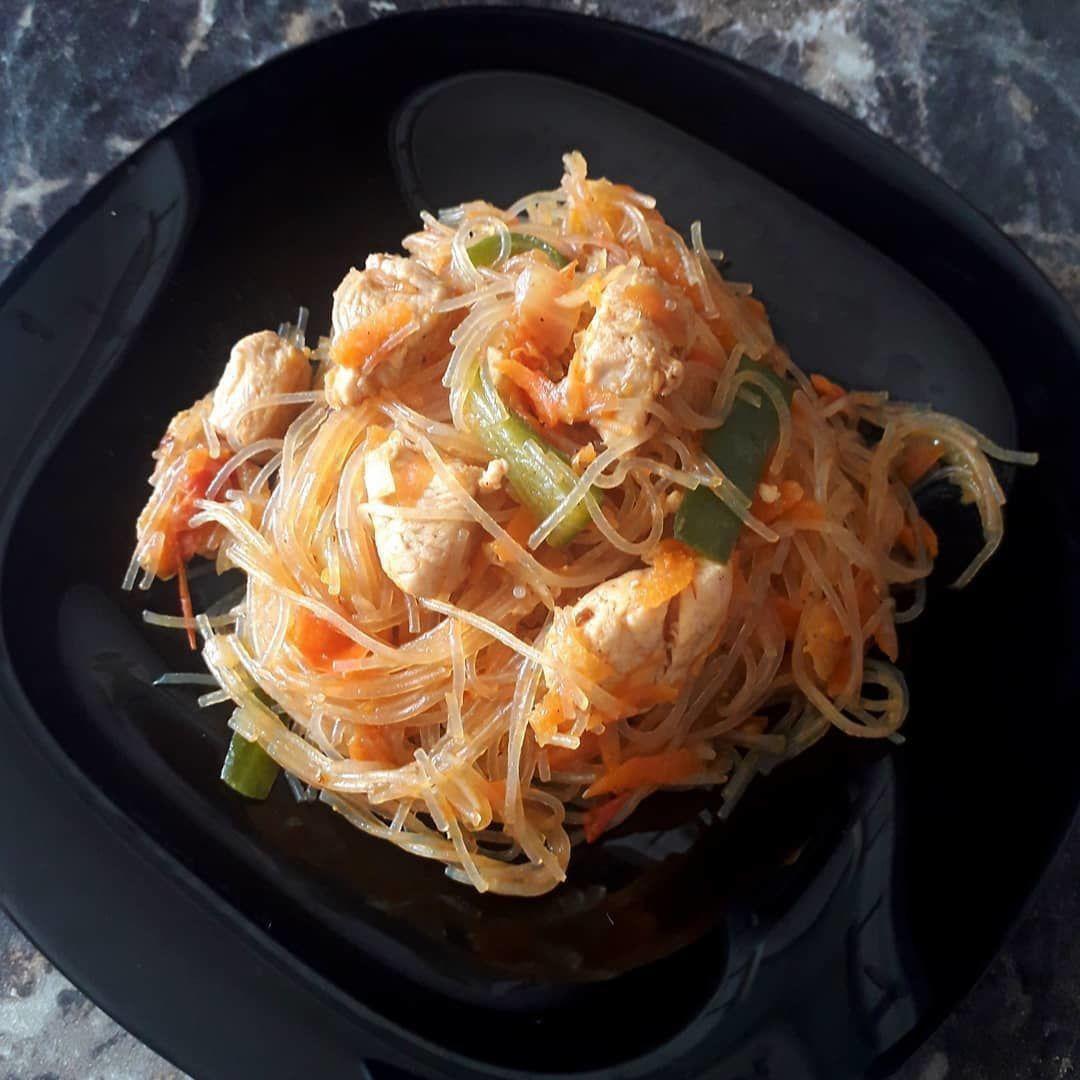 Jqvx b63VBI - Фунчоза с курочкой и овощами