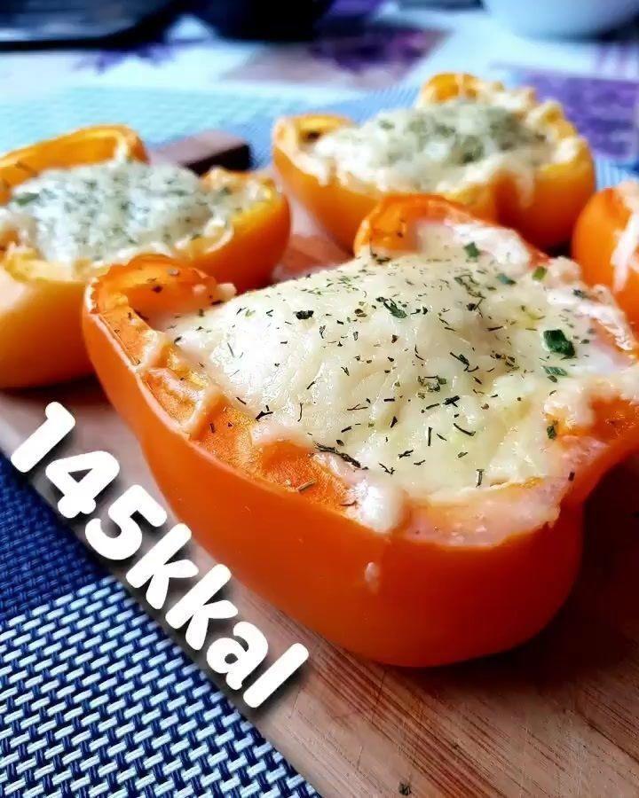 UnkIMjtu33E - Перчик фаршированный грибами и куриным филе