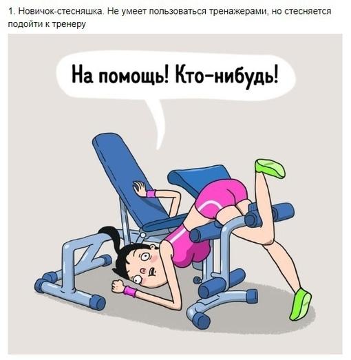 gR1rew Yoq8 - Комиксы о том, какие типы девушек есть в каждом фитнес-клубе