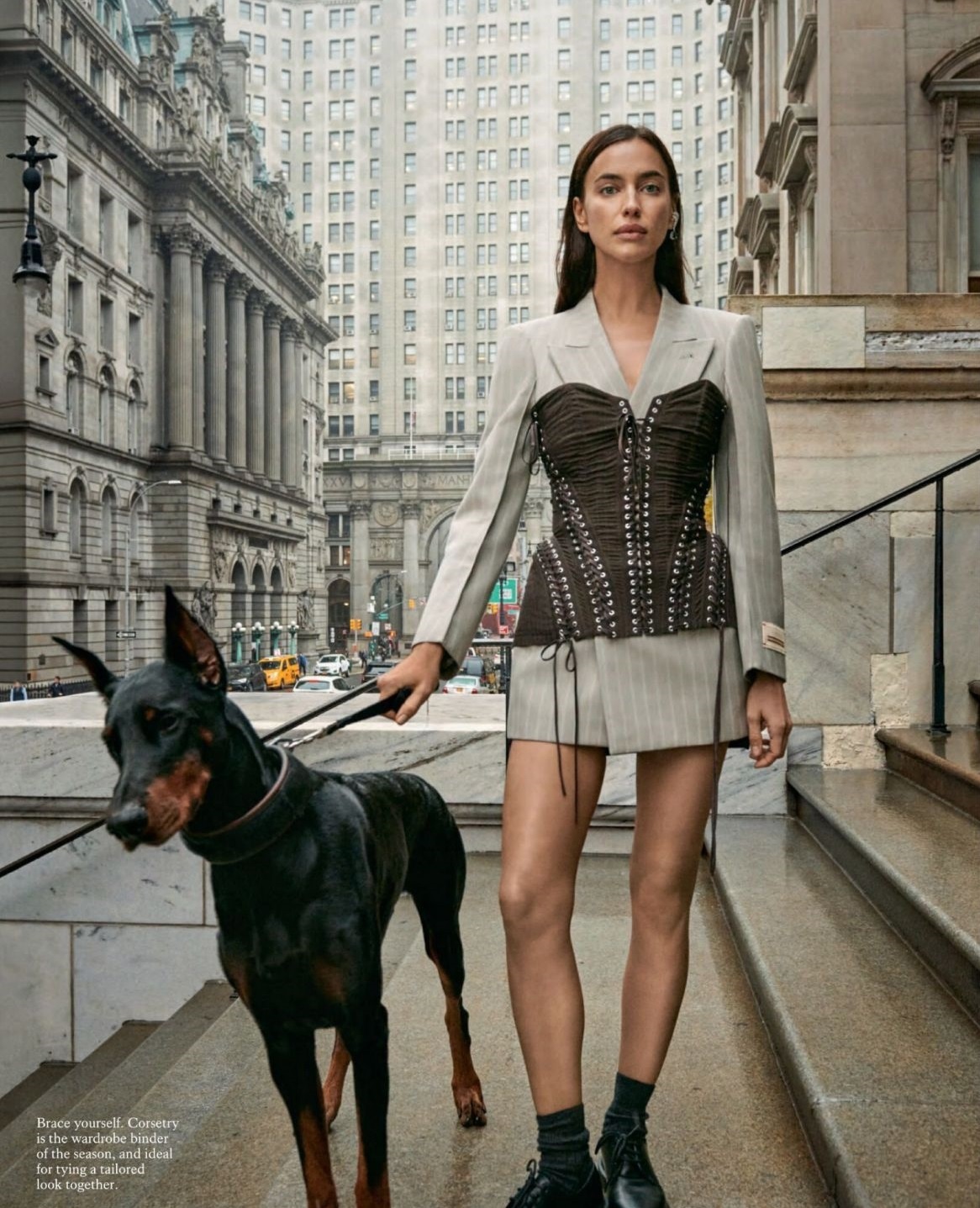 EWJjGjeb zU - Ирина Шейк (Irina Shayk) в фотосессии для журнала British Vogue (2023)