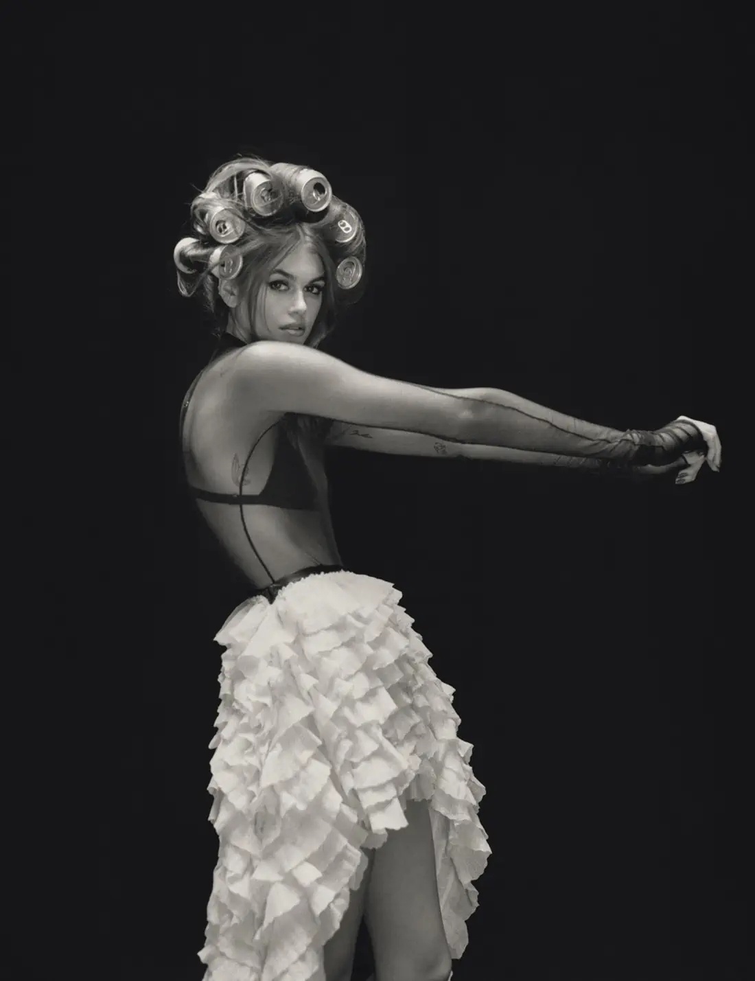 OipJqttInYg - Кайя Гербер (Kaia Gerber) в фотосессии для i-D Magazine (2023)