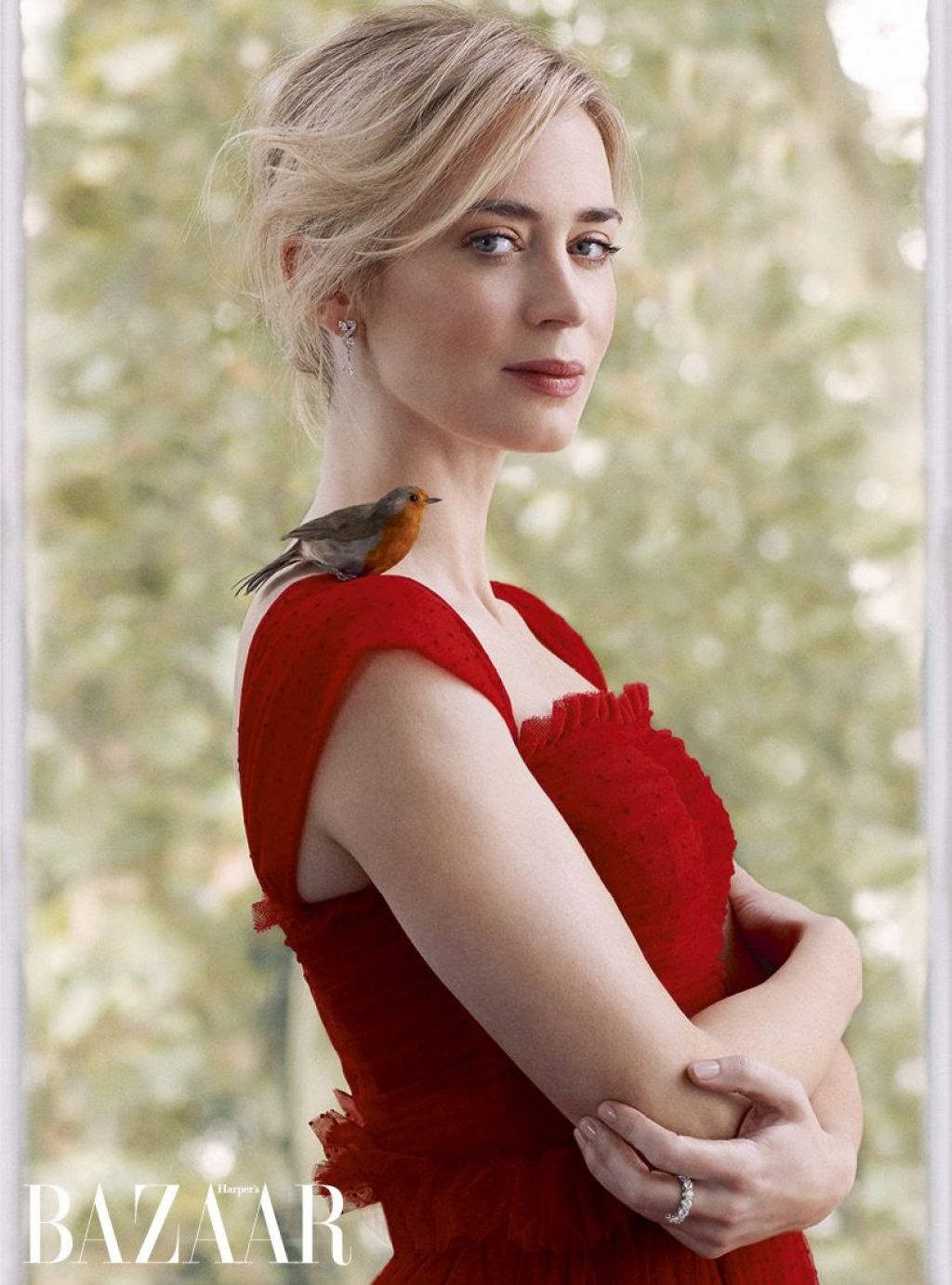 n5CP3FL83KA - Эмили Блант (Emily Blunt) в фотосессии для журнала Harper’s Bazaar UK (2019)
