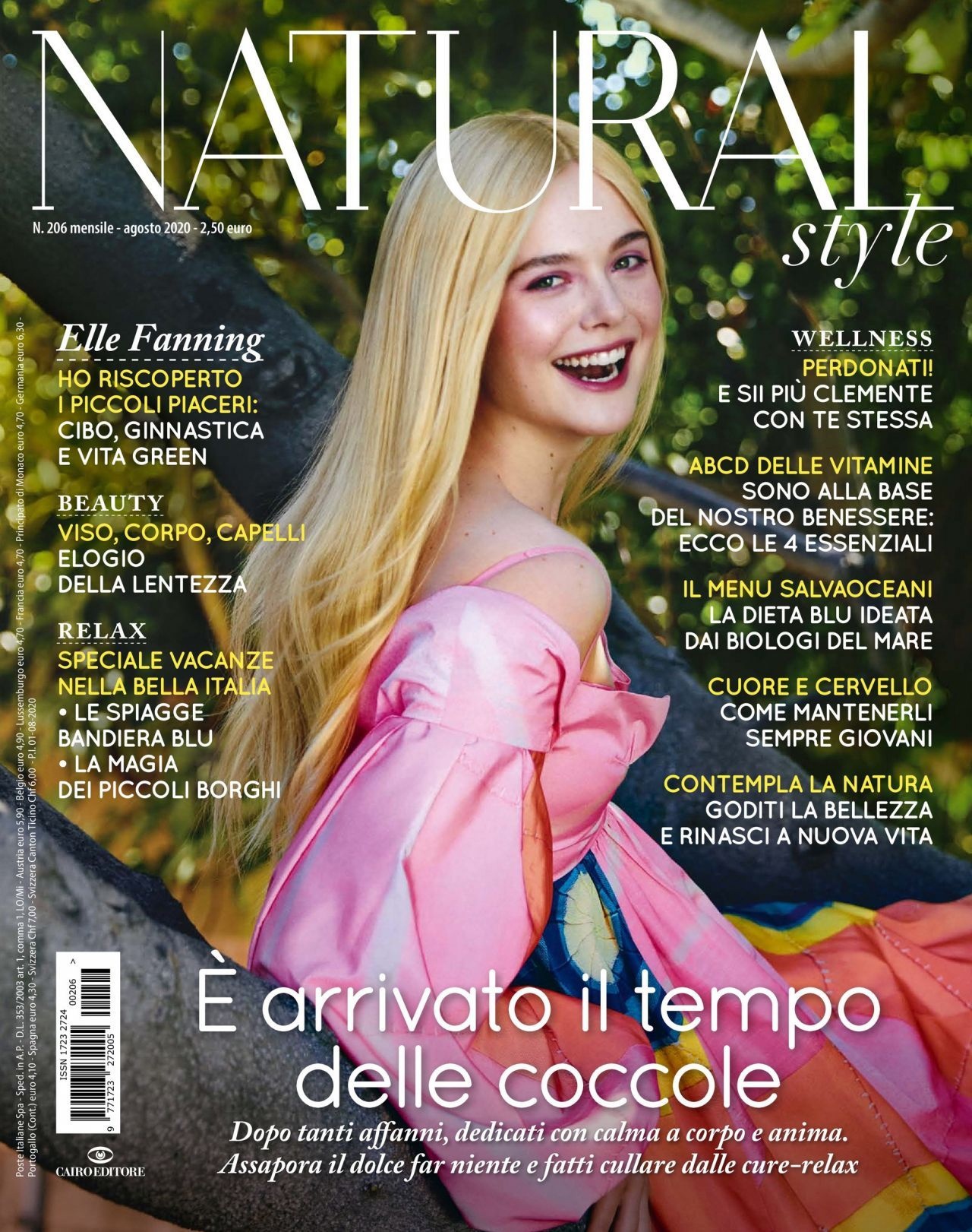 Y70h XD z1c - Эль Фаннинг (Elle Fanning) в фотосессии для журнала Natural Style (2020)