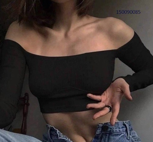 1kSf983fb6s - Черные кроп-топы WB🖤