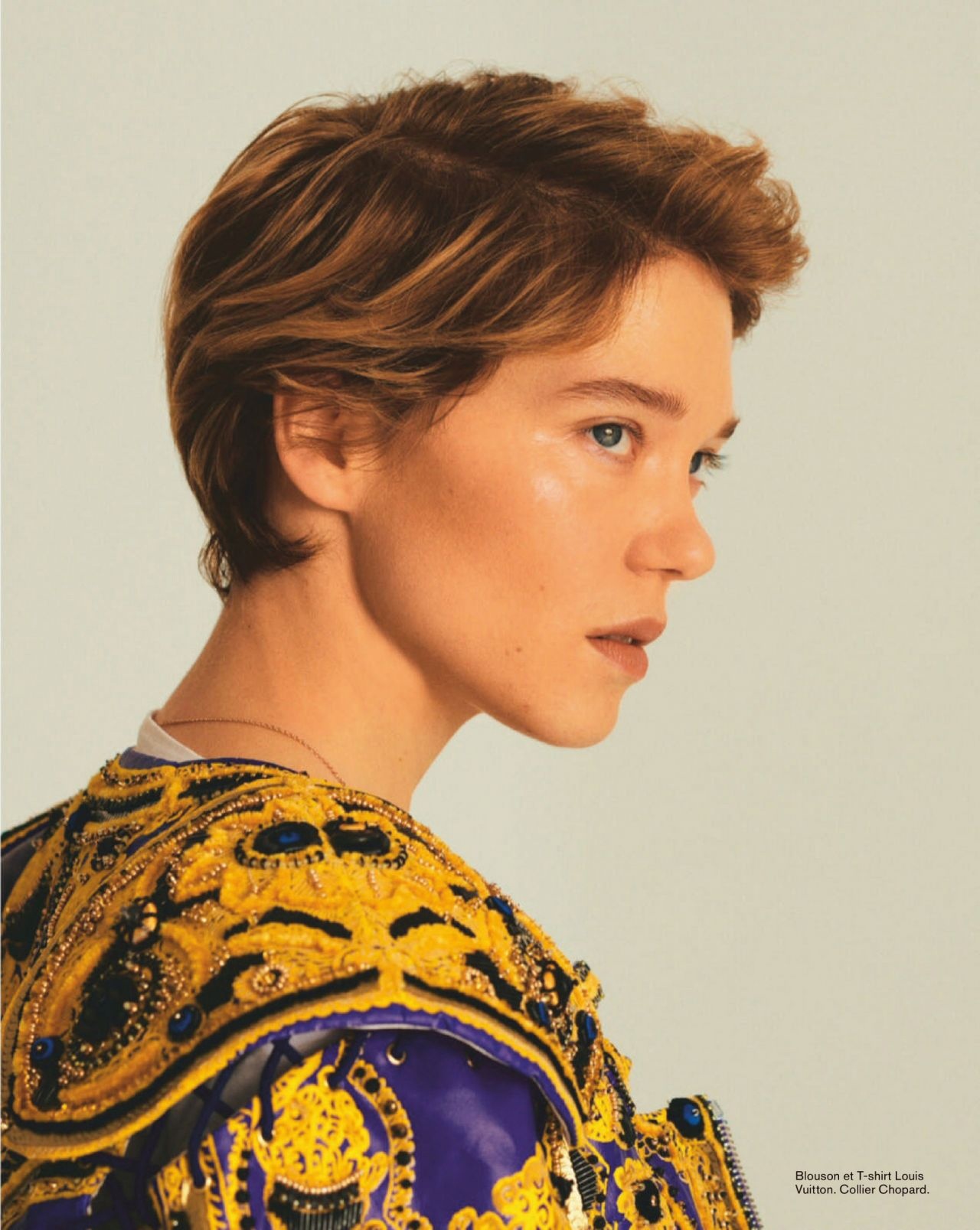 x7p4IRkG5EE - Леа Сейду (Léa Seydoux) в фотосессии для журнала Marie Claire France (2020)