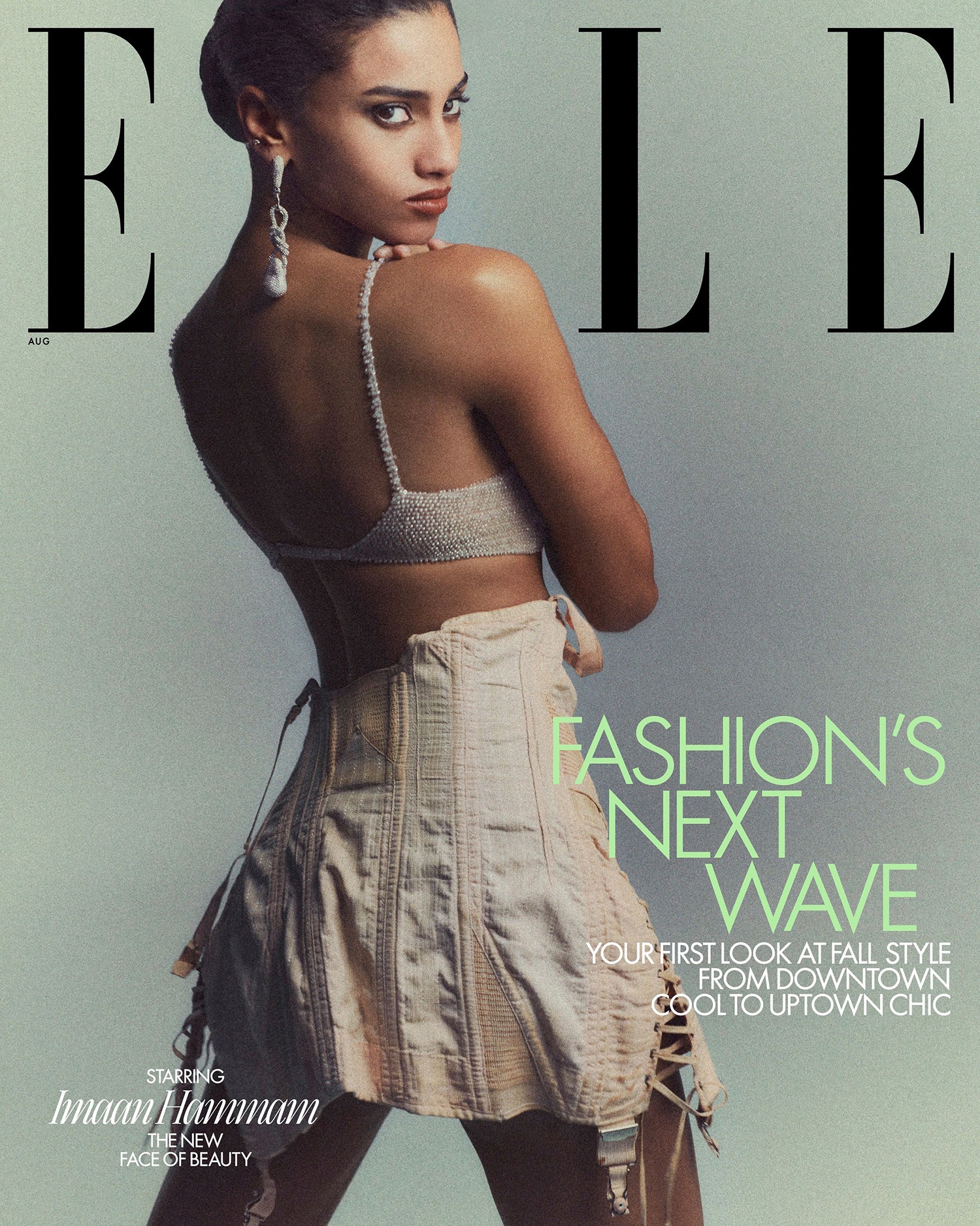 V4 HGIo VeQ - Имаан Хаммам (Imaan Hammam) в фотосессии для журнала Elle US (2023)